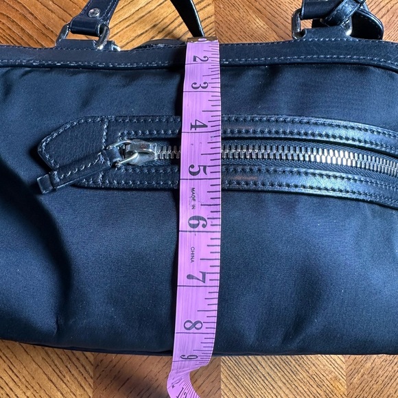 Prada Bauletto Black Nylon Leather Shoulder Bag With
Authentication Card - Picture 6 of 15